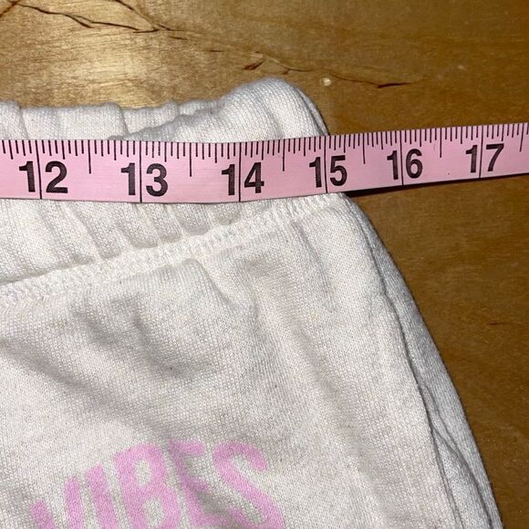 Vintage Havana Pull on drawstring waist Good Vibes Smiley Face Sweatpants Medium - Picture 6 of 7